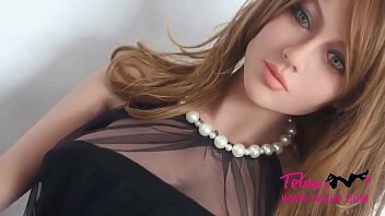 Real life sex doll brunette beauty with big tits
