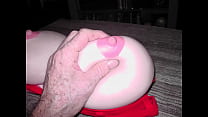 Big tits titty fuck sex toy